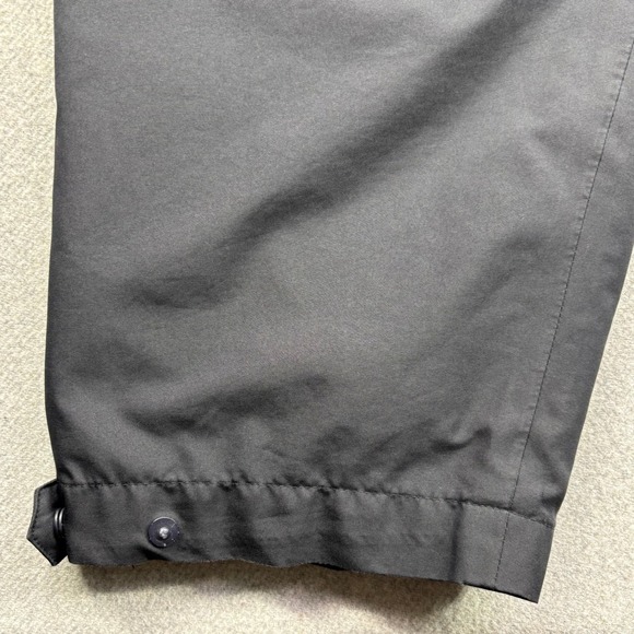 Nike Golf Rain Pants Mens XL Black Storm Fit Elastic Waist Drawstring Pockets - Picture 9 of 11